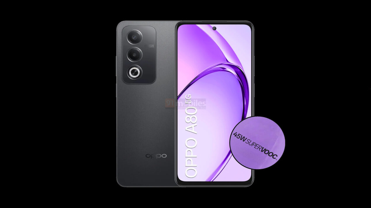 OPPO A80 5G si prepara al lancio e trapelano le specifiche tecniche