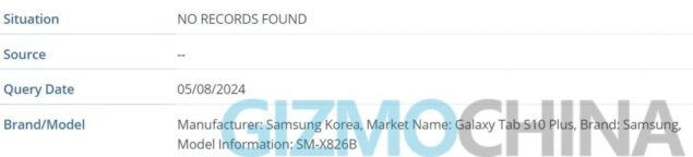 Samsung Galaxy Tab S10 IMEI