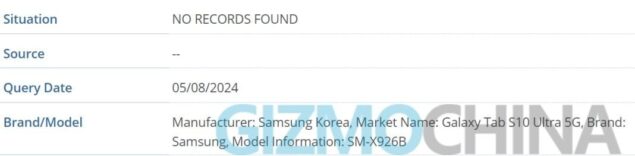 Samsung Galaxy Tab S10 IMEI