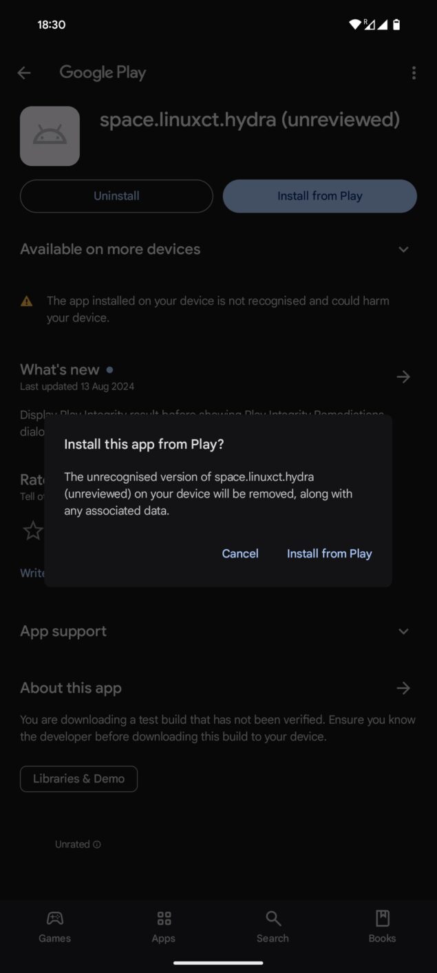 API Integrity Google Play-2