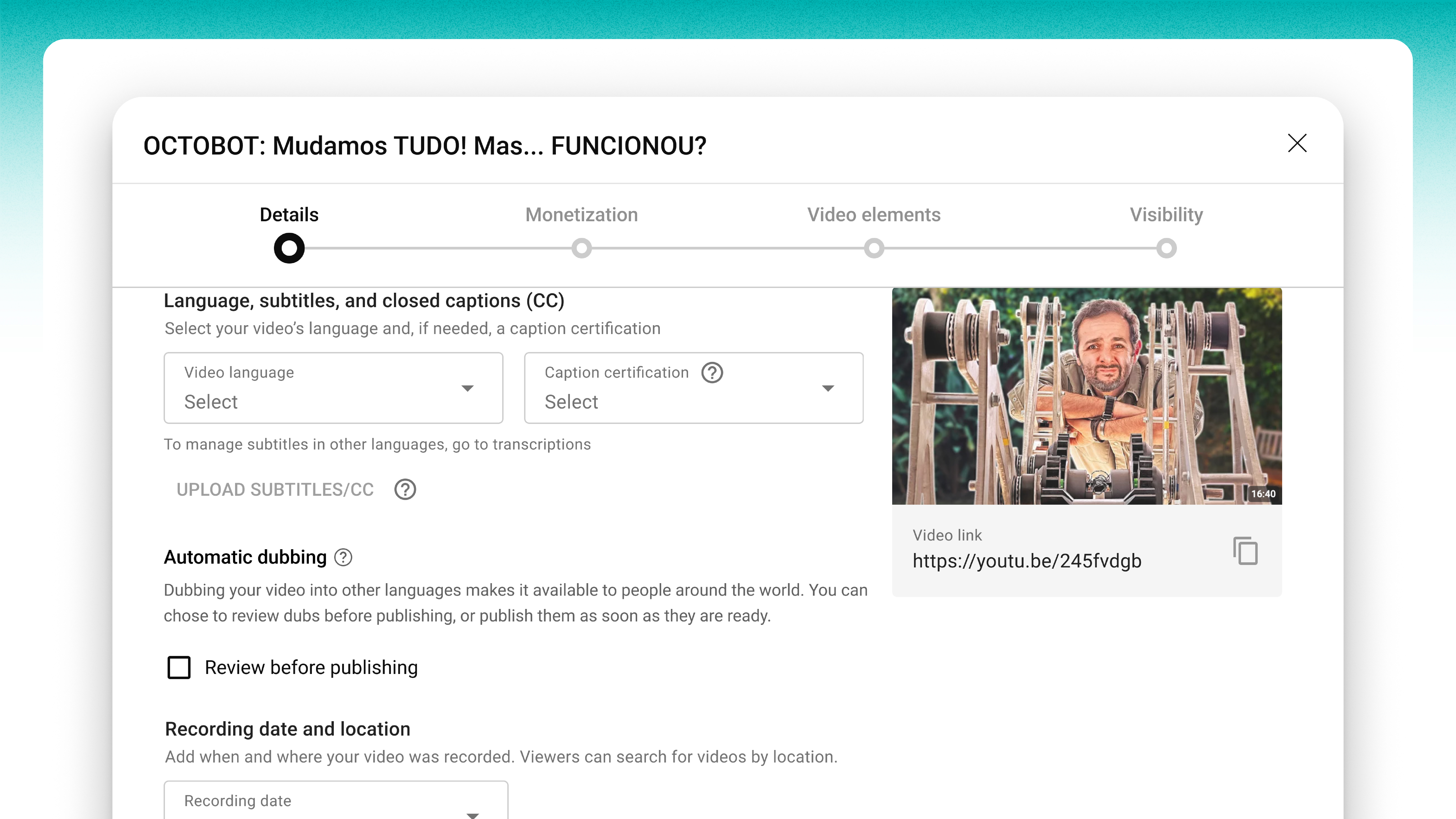 Diffondere i video YouTube in più lingue sarà immediato con "Auto dubbing"