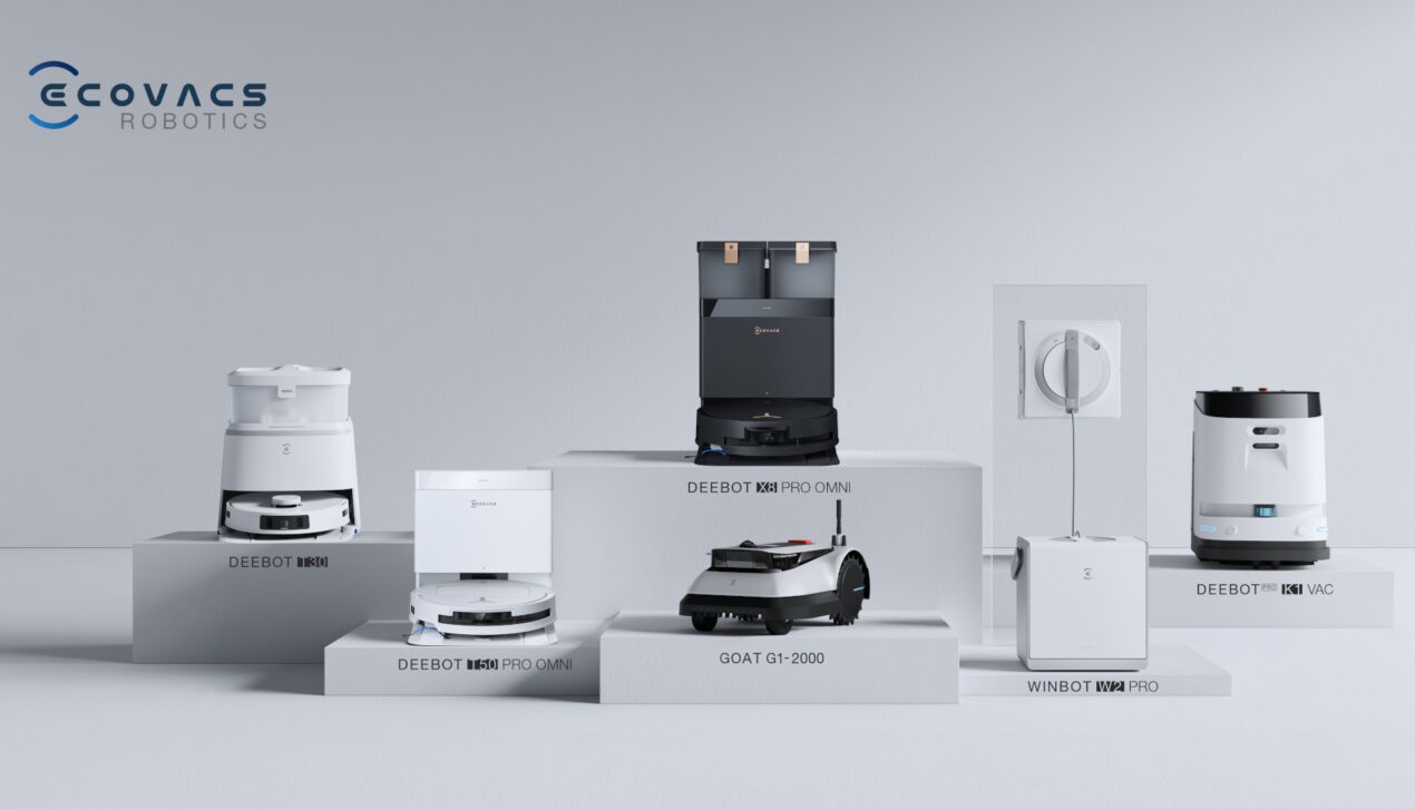 Le novità ECOVACS a IFA 2024: le innovazioni per le famiglie di robot aspirapolvere