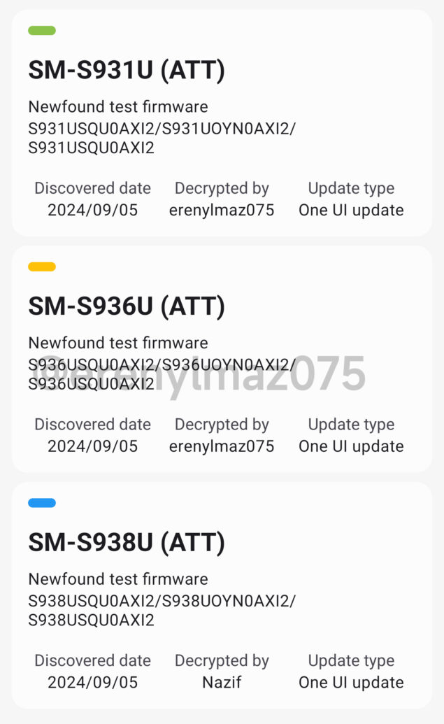 firmware test Samsung Galaxy S25 One UI 7.1