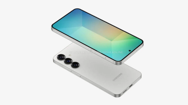 Samsung Galaxy S25 render