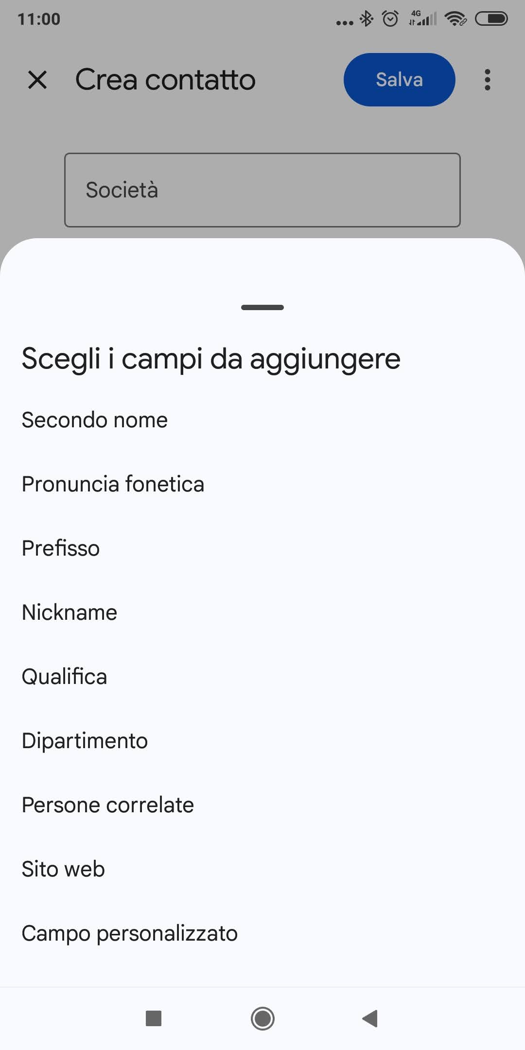 Google Contatti nuova interfaccia nominativi 3