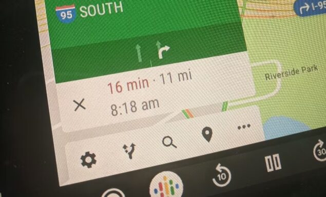 Google Maps Android Auto indicazione corsie-1