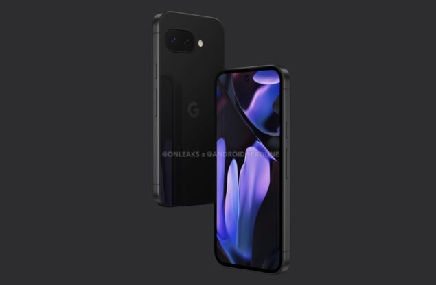 Google Pixel 9a render 3