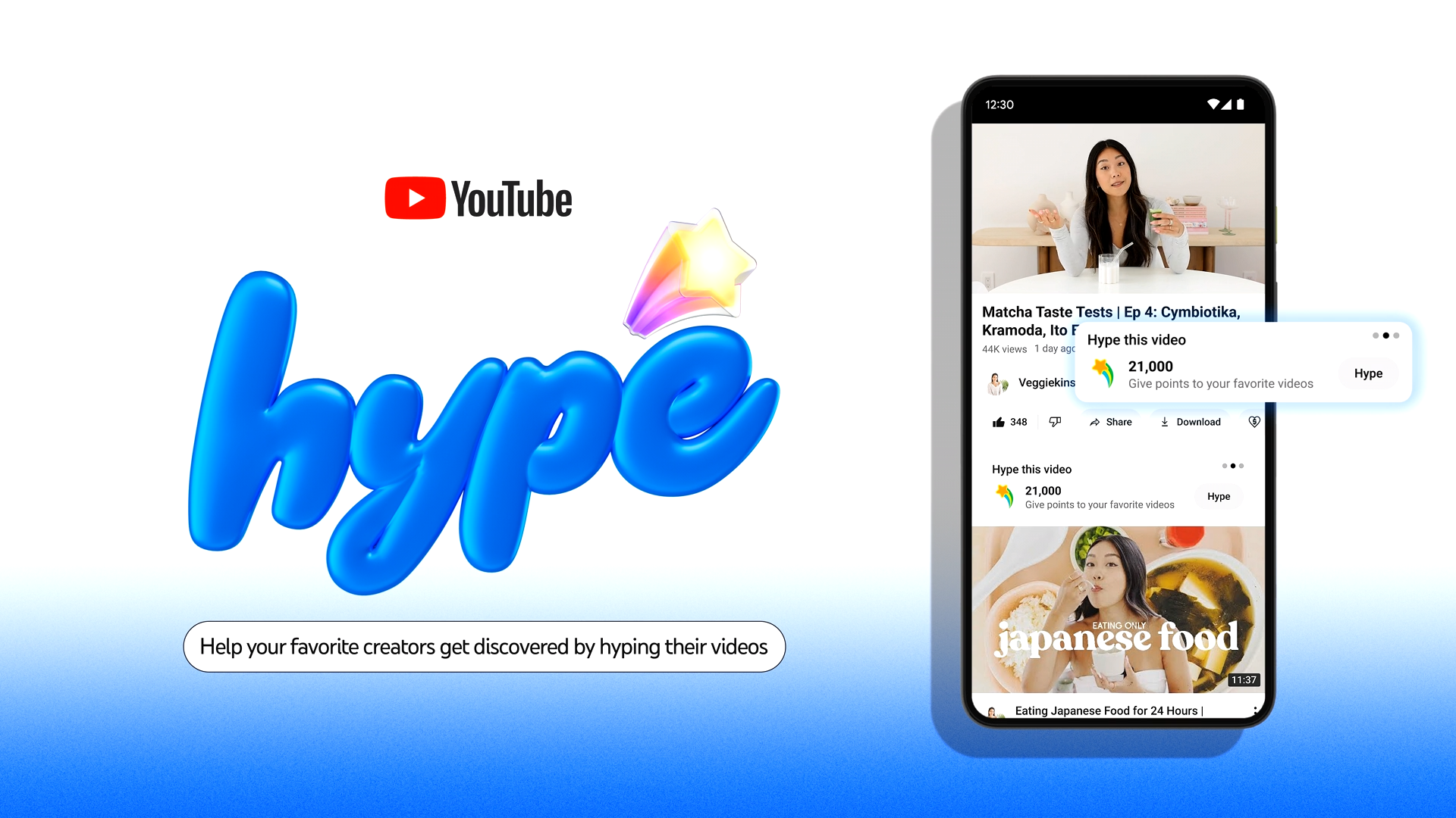 Hype aiuterà i creator YouTube di piccole e medie dimensioni