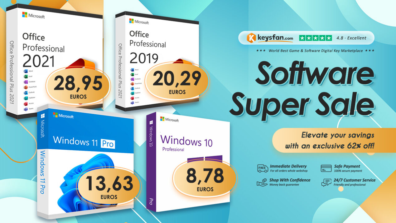 Keysfan lancia una nuova campagna promozionale con sconti sui prodotti Microsoft