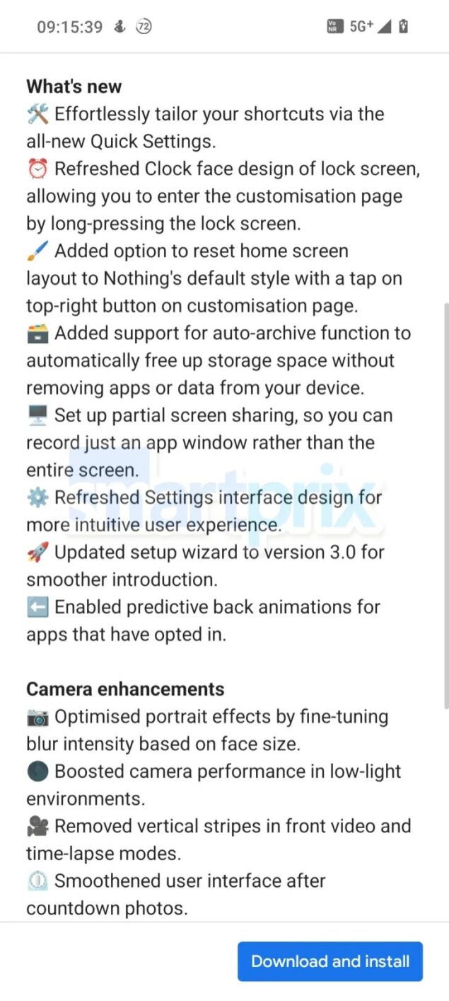 Nothing-OS-3 beta changelog b