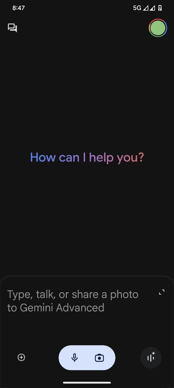 Nuova interfaccia app Google Gemini Android-2