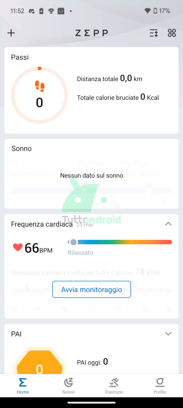 vecchia versione app Zepp