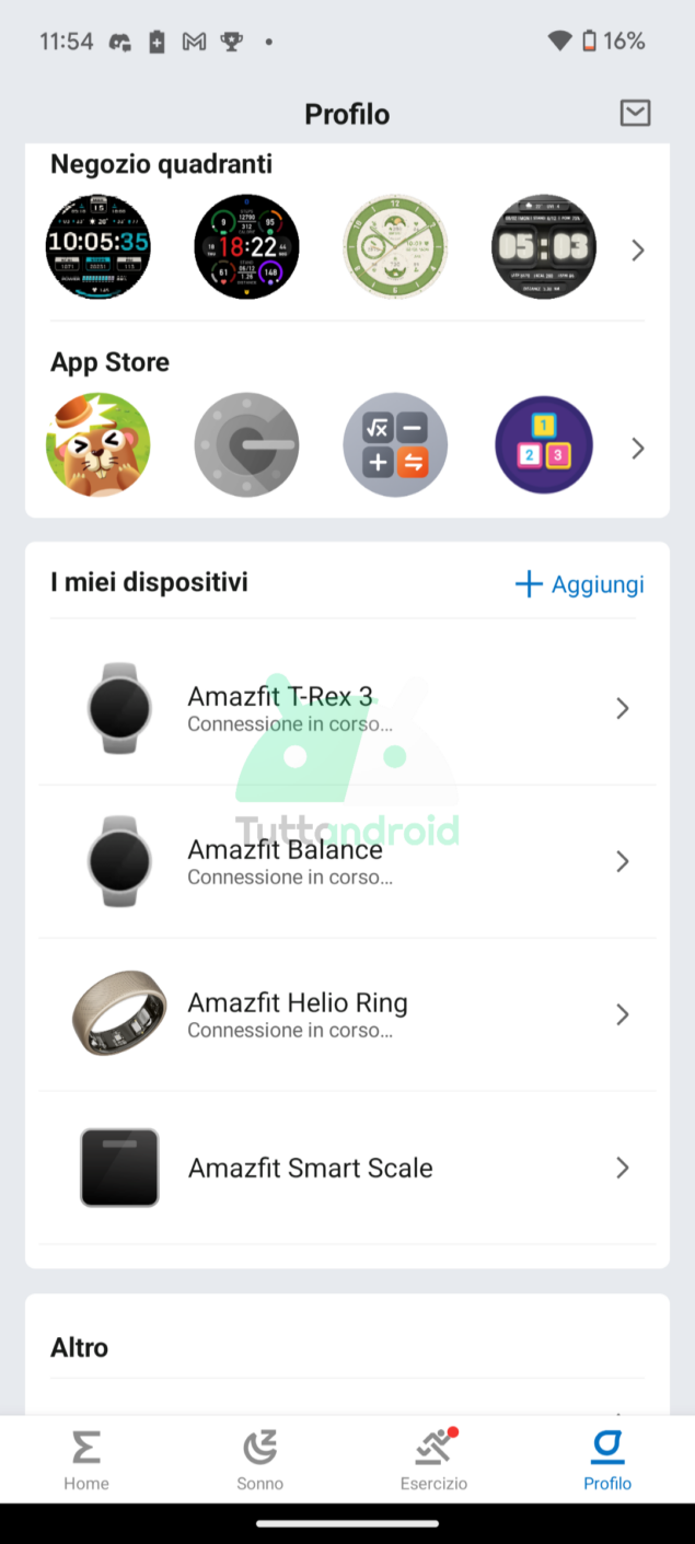 vecchia versione app Zepp