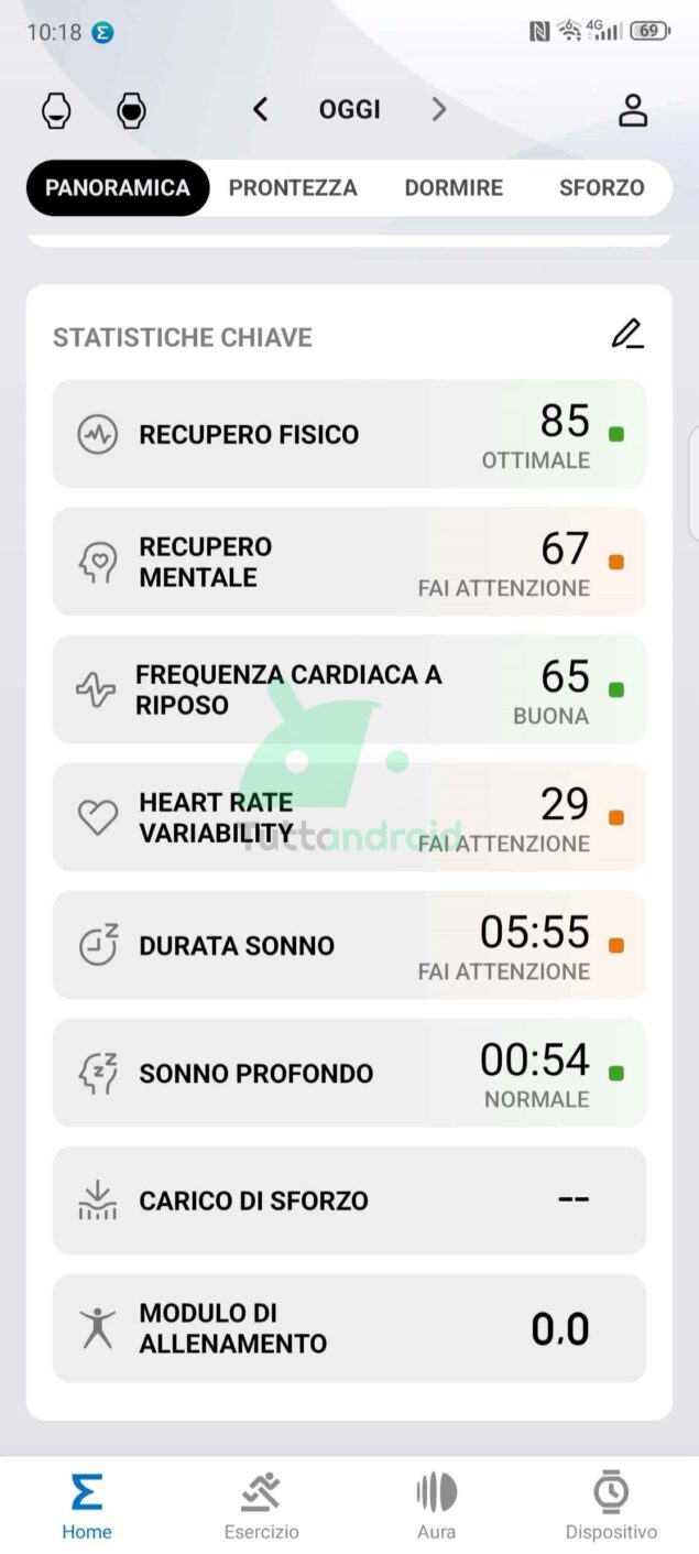 nuova app Zepp di Amazfit