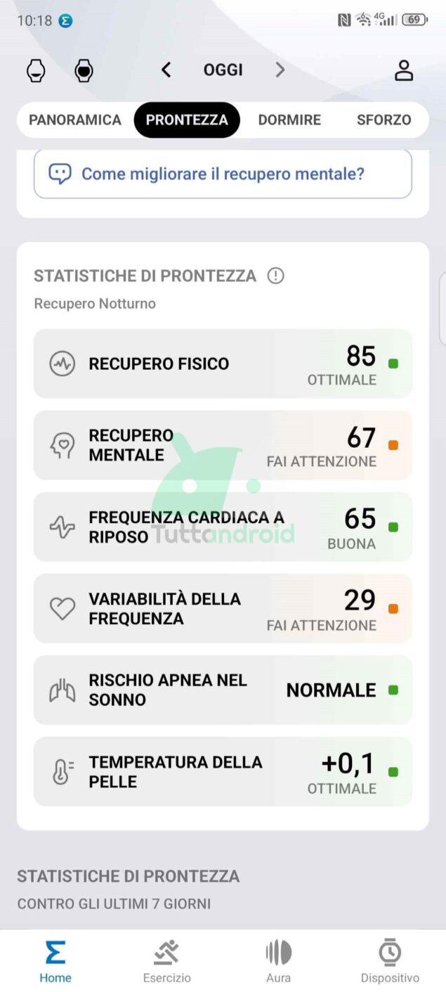 nuova app Zepp di Amazfit