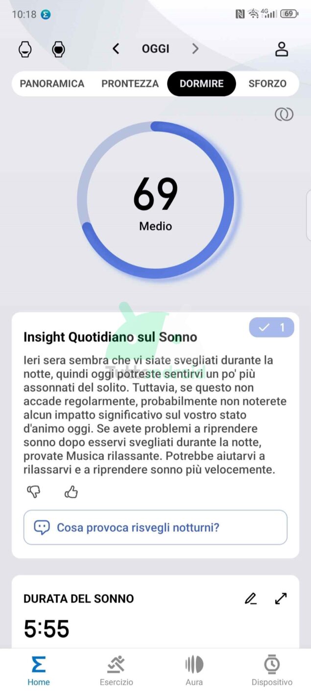 nuova app Zepp di Amazfit