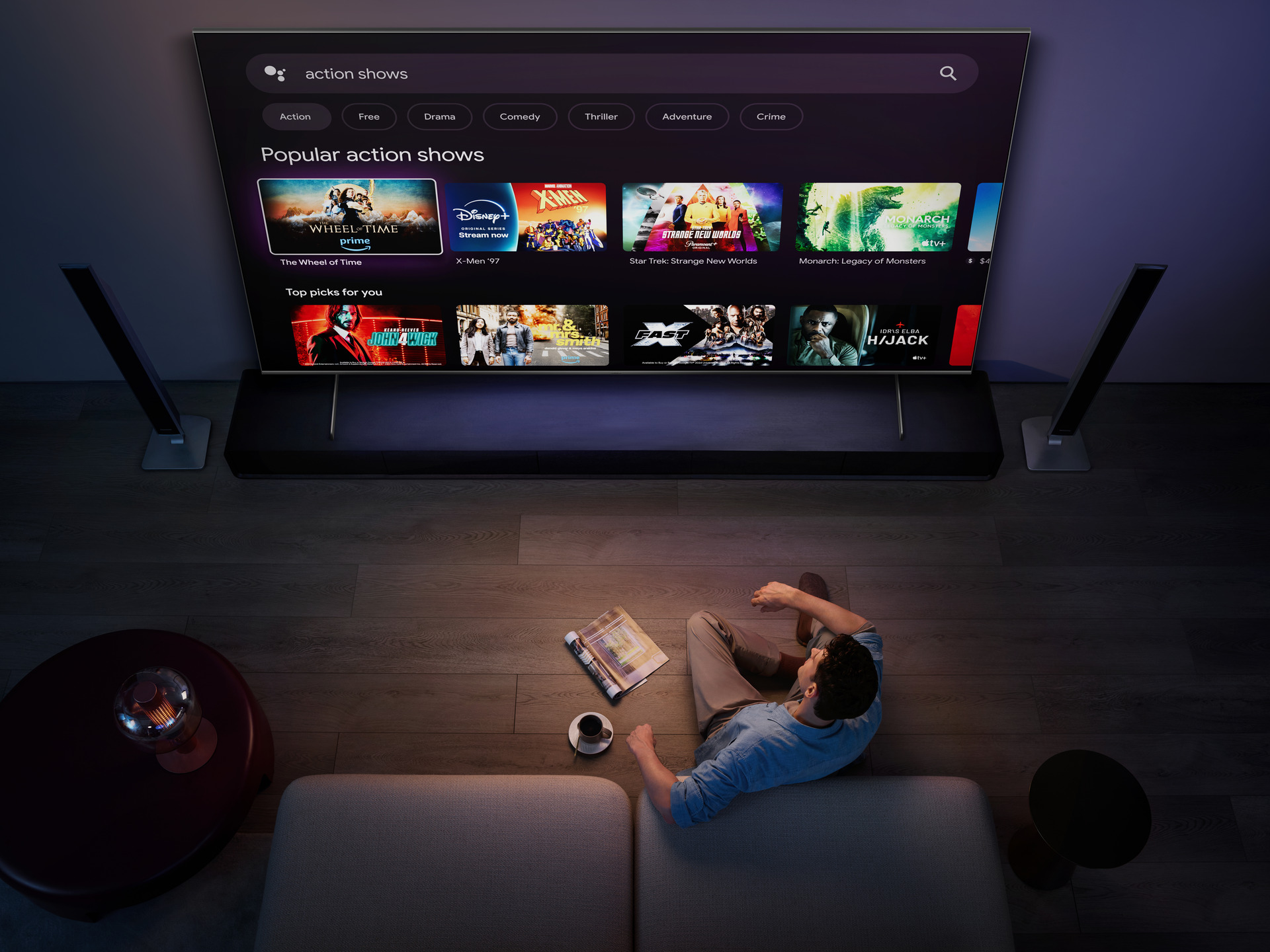 Xiaomi TV Max 100 2025 Google Assistant
