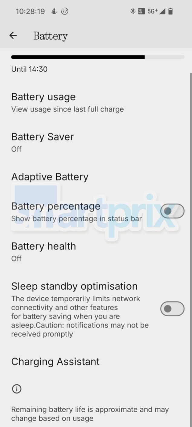 novità batteria Nothing OS 3.0
