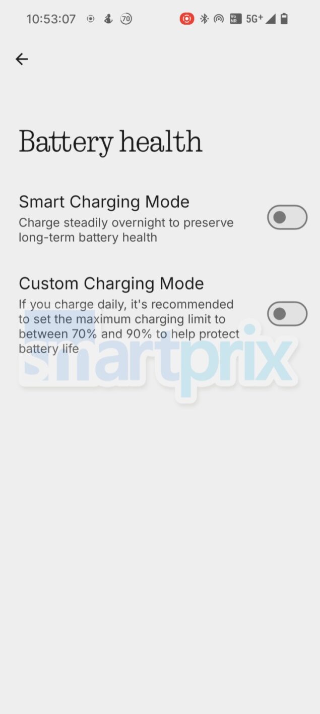 novità batteria Nothing OS 3.0