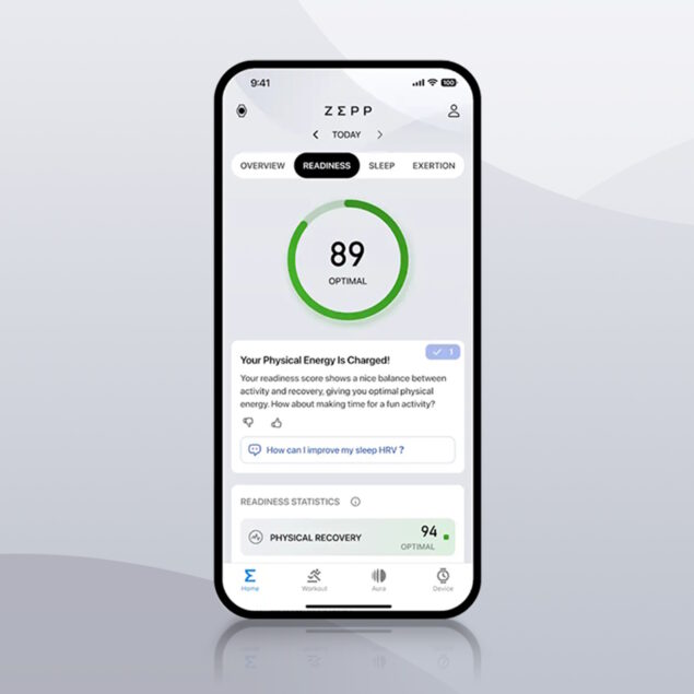 nuova app Zepp