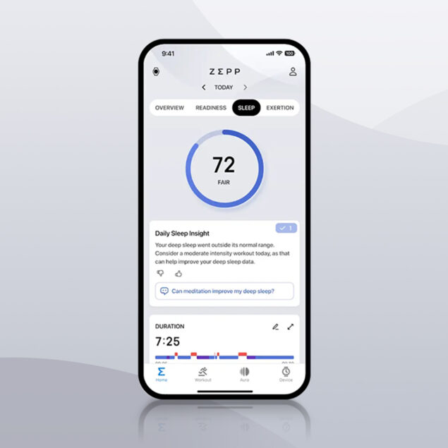 nuova app Zepp