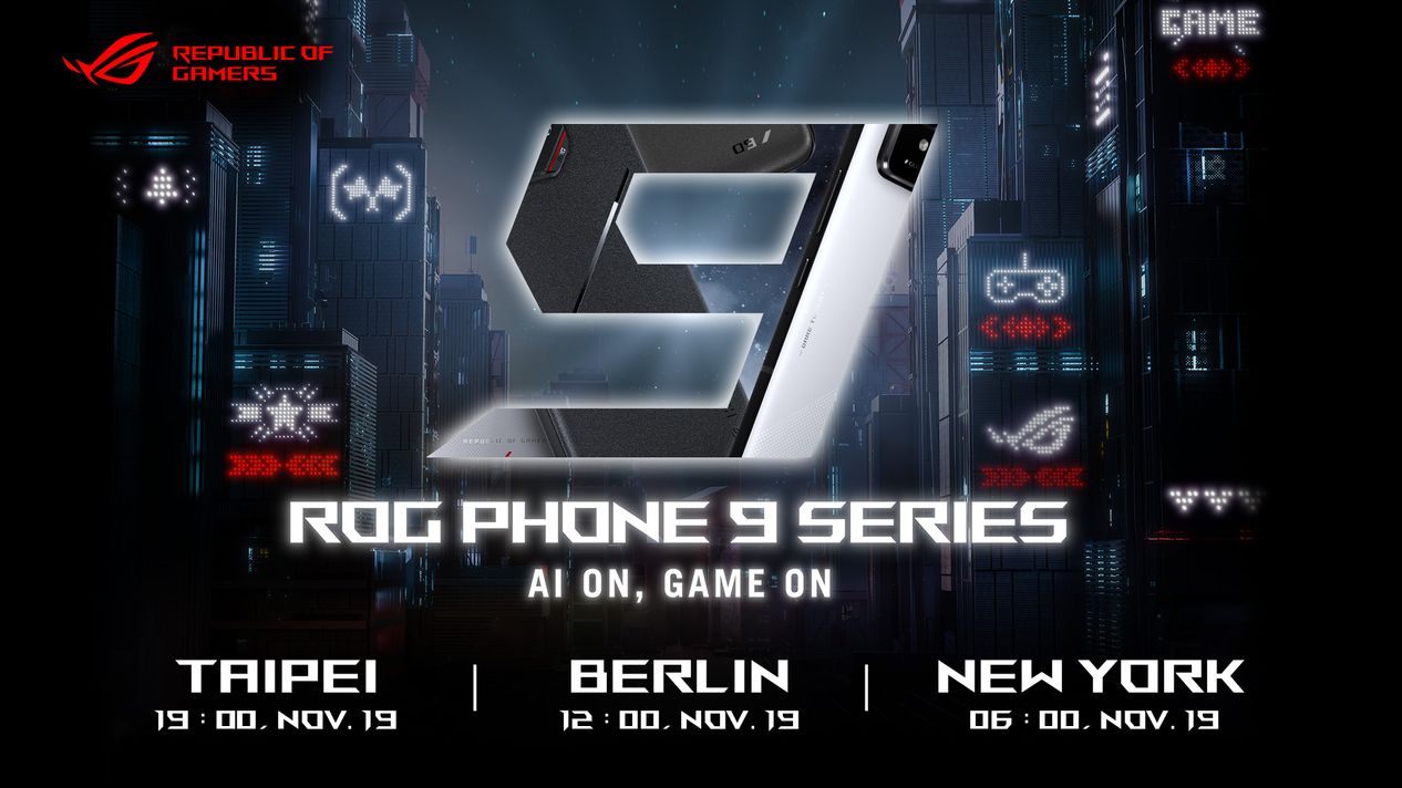 ASUS ROG Phone 9 locandina lancio