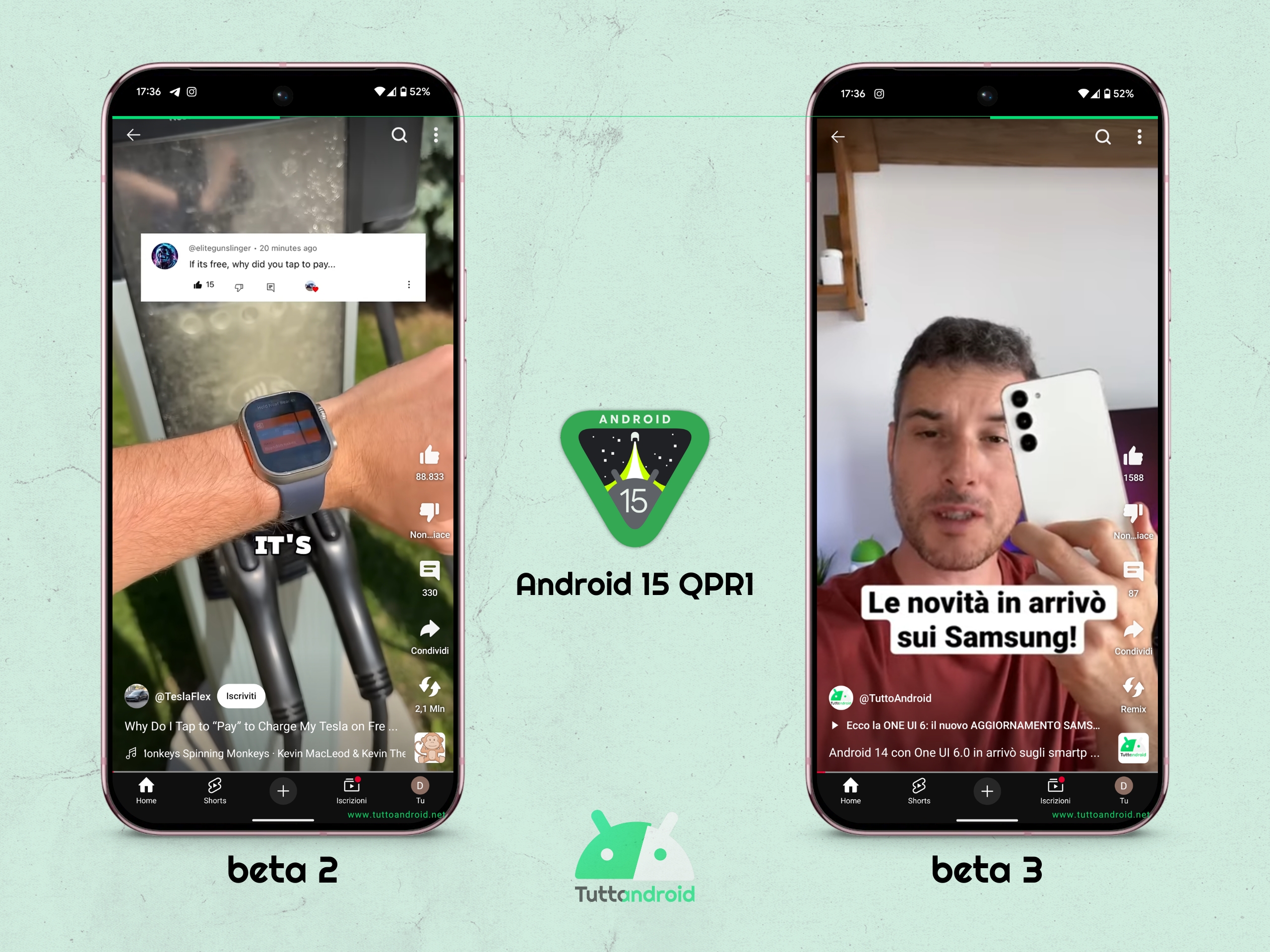 Android 15 QPR1 beta 3 - Barra di stato più grossa sui Google Pixel 9