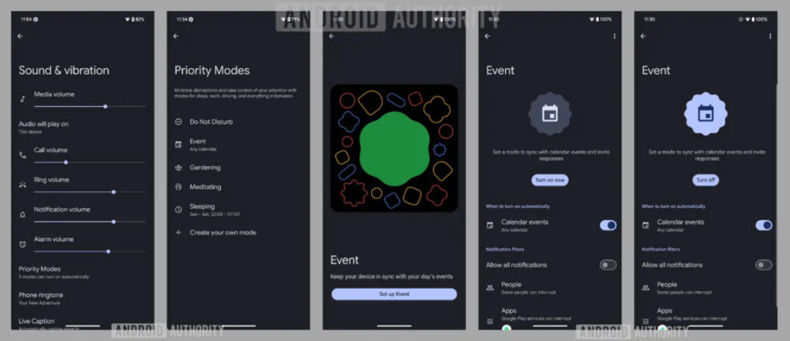 Android 16 Priority Modes