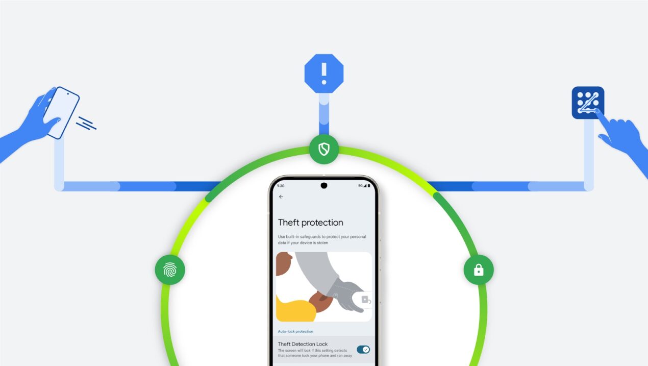 Google lancia delle funzioni per la protezione prima, durante e dopo il furto di un device
