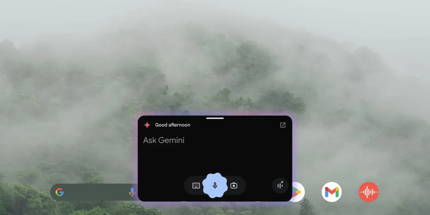 Gemini split-screen e Multitasking
