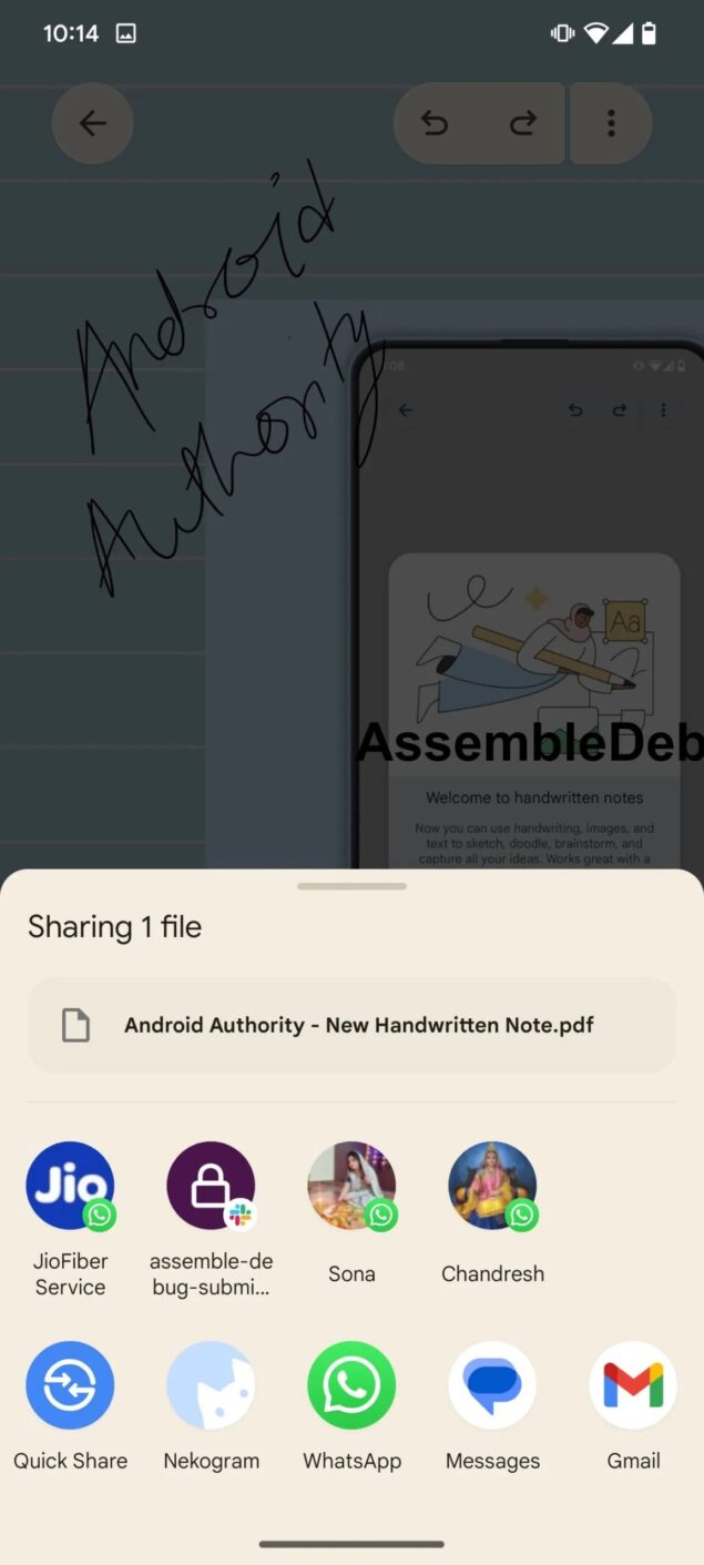 Google Keep modalità scrittura a mano-3