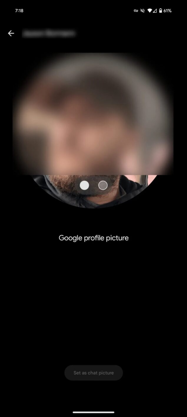 Google Messaggi immagine profilo-1