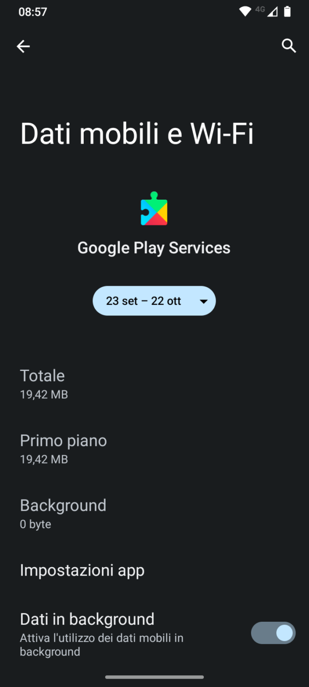Google Play Services utilizzo dati-2