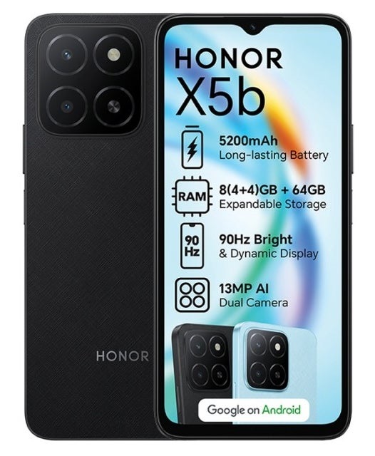 HONOR Lancia X5b E X5b Plus, Due Smartphone Economici Con Chipset MediaTek