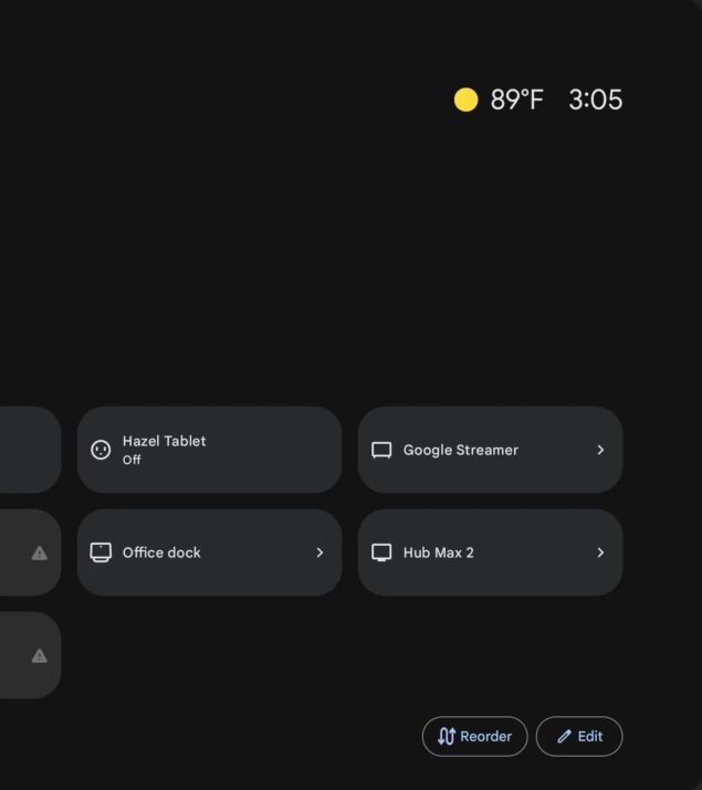 Home Controls indicazioni meteo-1