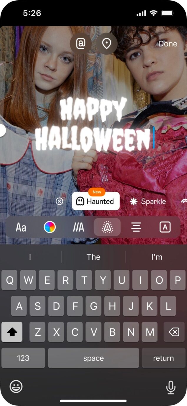 Instagram funzioni Halloween-4