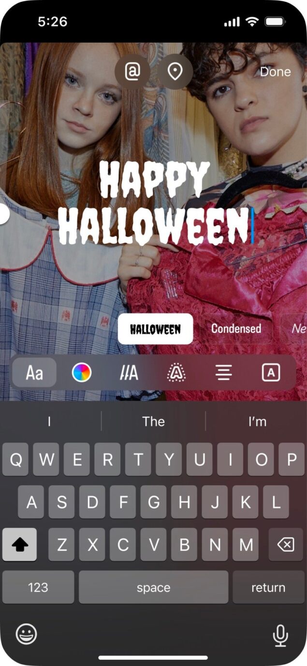 Instagram funzioni Halloween-5