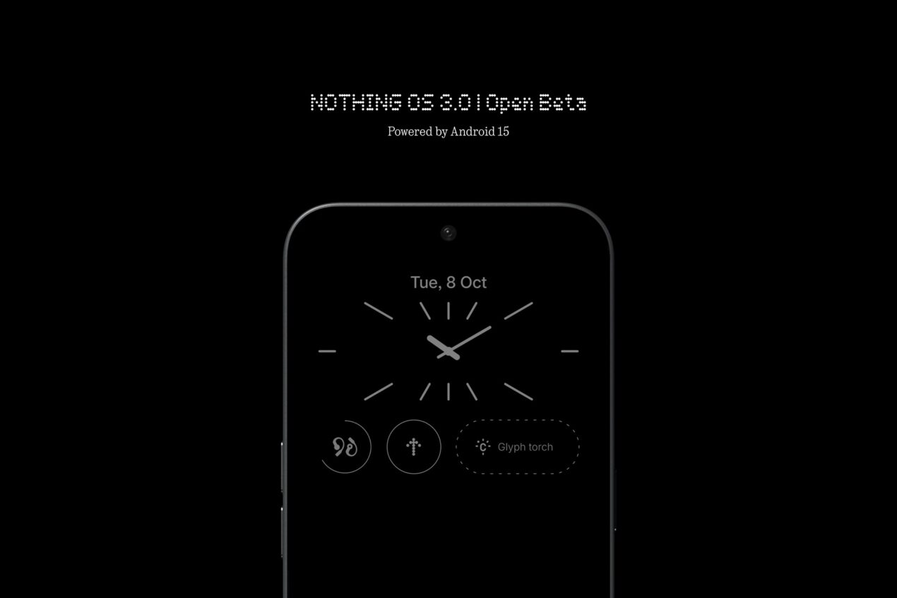 Nothing OS 3.0 arriva in Open Beta su Phone (2a): tutte le novità