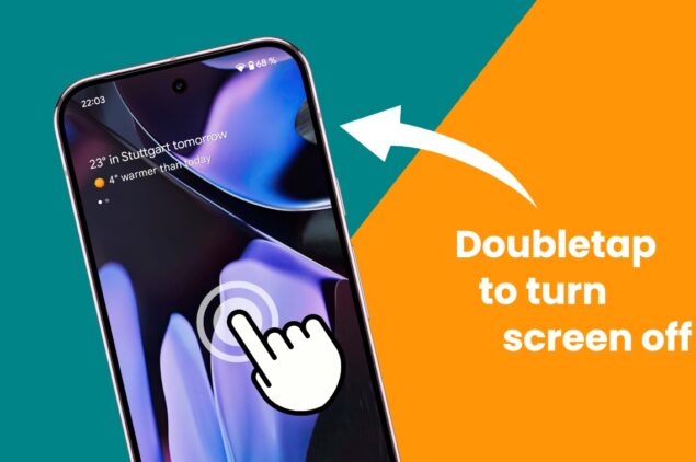 Pixel Double Tap Screen Off