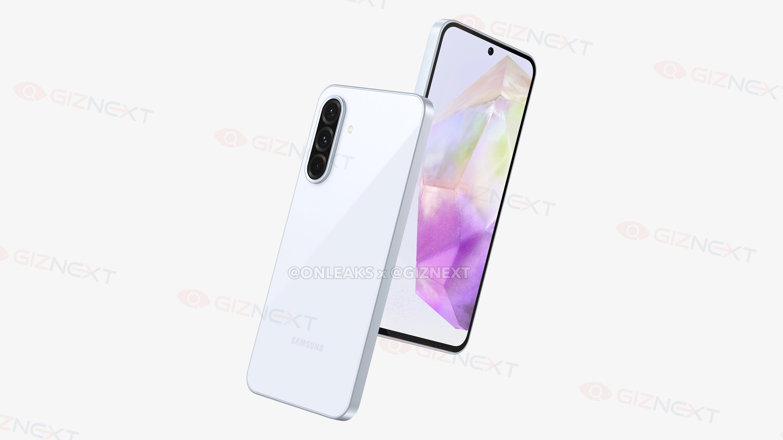 Samsung Galaxy A36 - render by onleaks