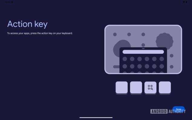 Tutorial gesture touchpad Android 15-5