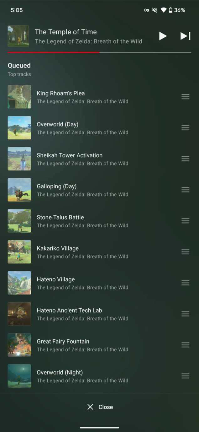 YouTube Music Nintendo Music-10