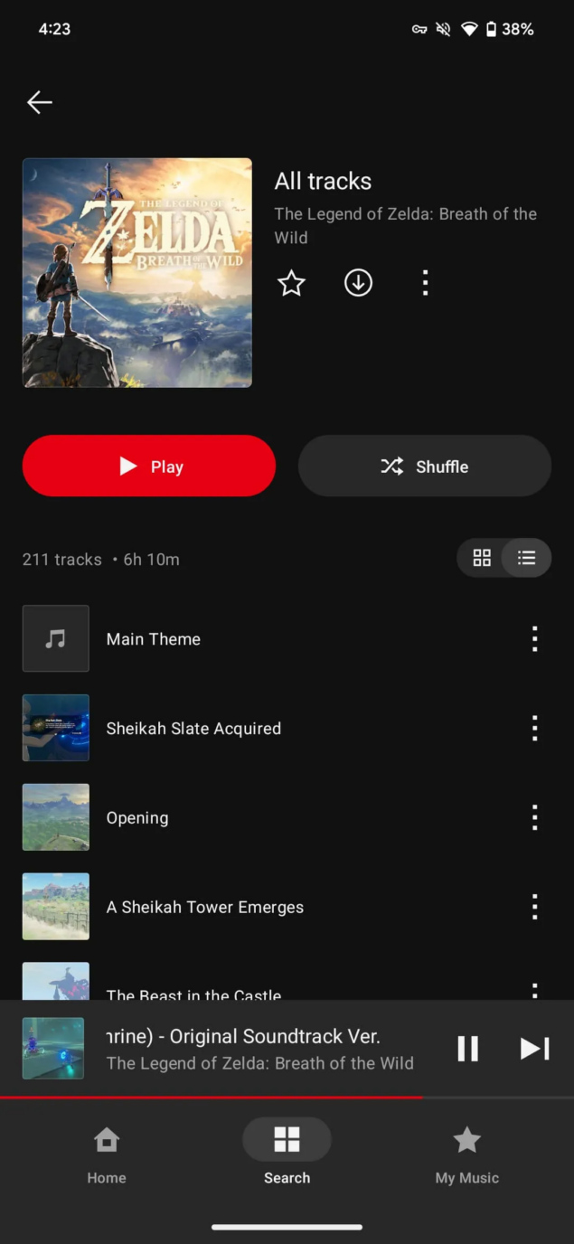 YouTube Music Nintendo Music-2