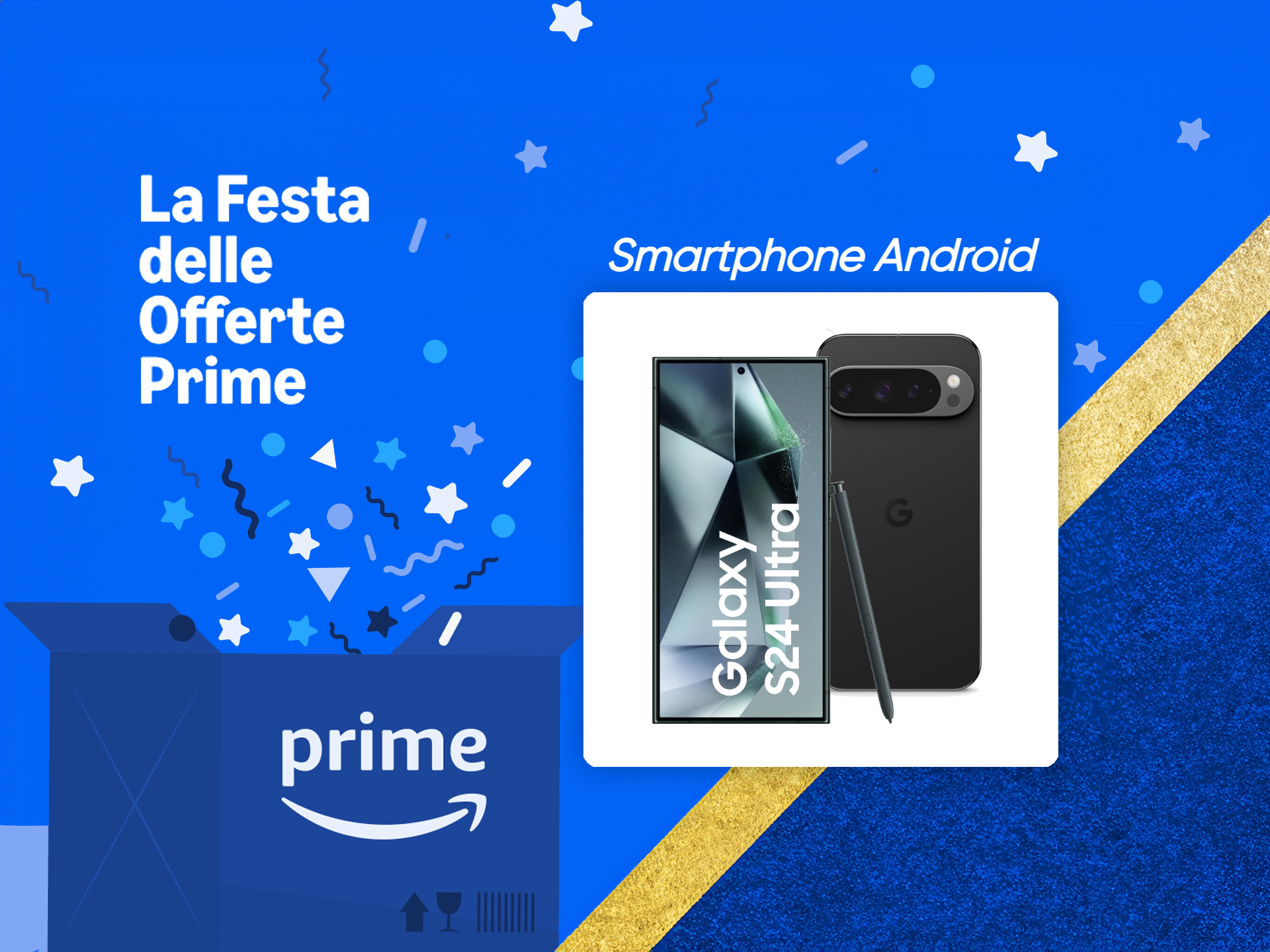 Partita la Festa delle Offerte Prime di Amazon: gli smartphone Android in sconto