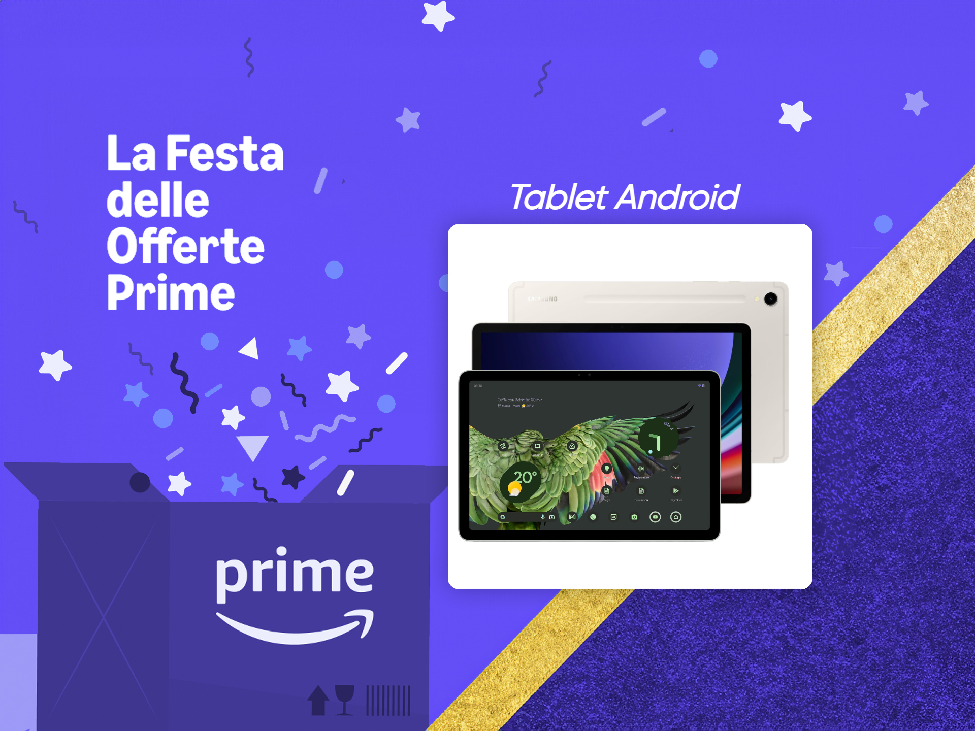 Google, Samsung, Lenovo e non solo: i tablet della Festa delle Offerte Prime