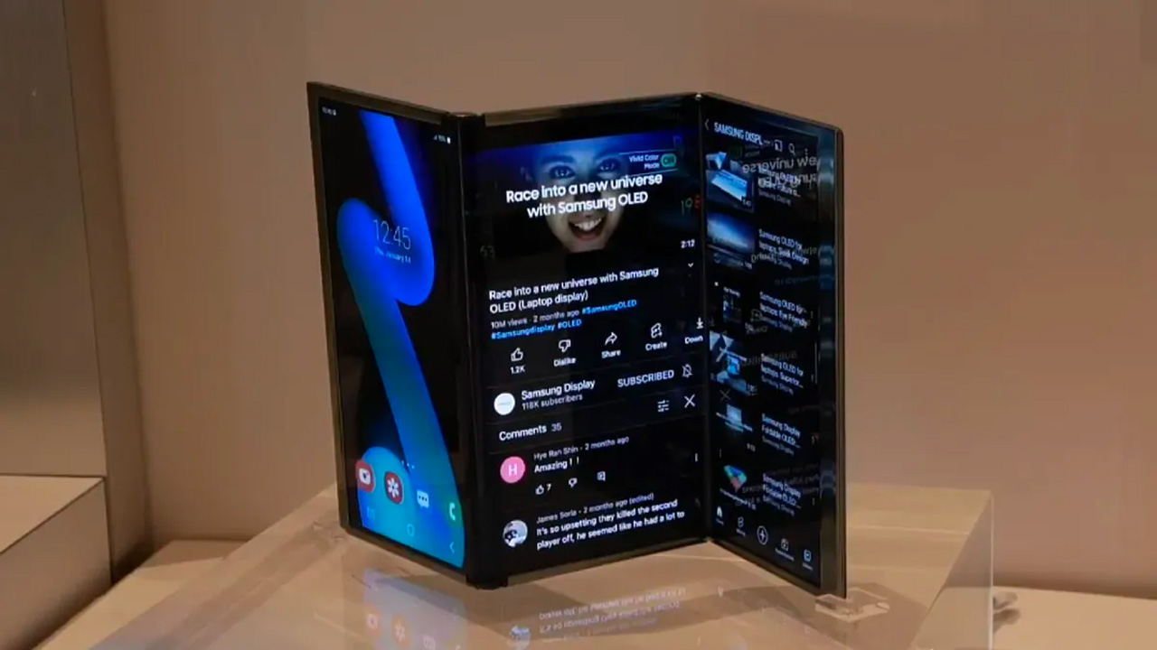 Samsung Galaxy a doppia piega 