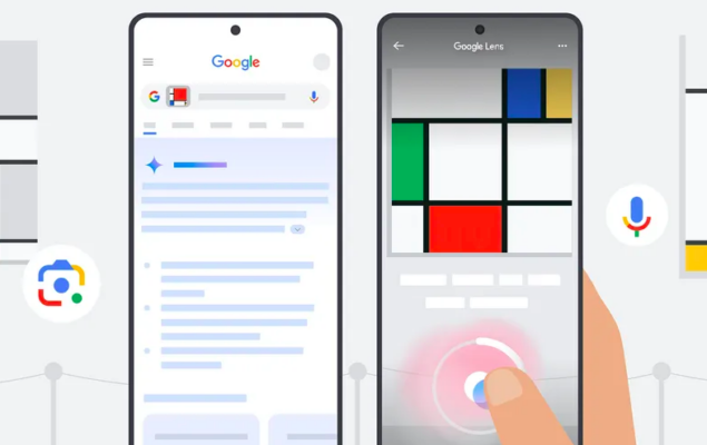 Ricerca vocale con Google Lens