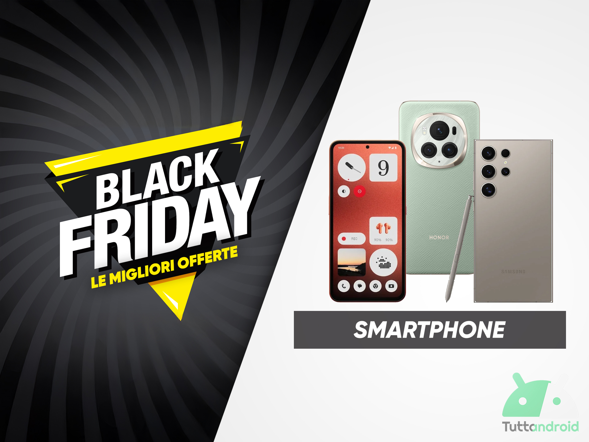 Migliori offerte smartphone black friday