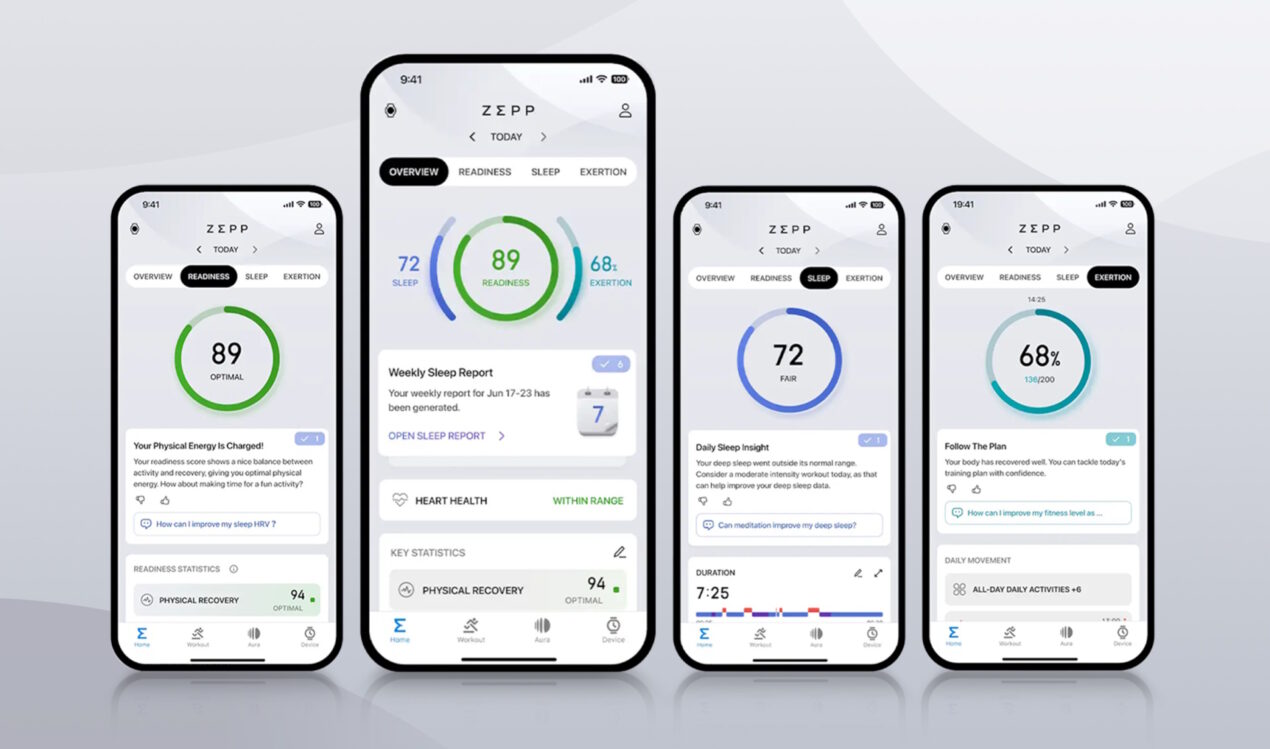 Amazfit presenta la rinnovata app Zepp e le tante nuove funzionalità per il fitness