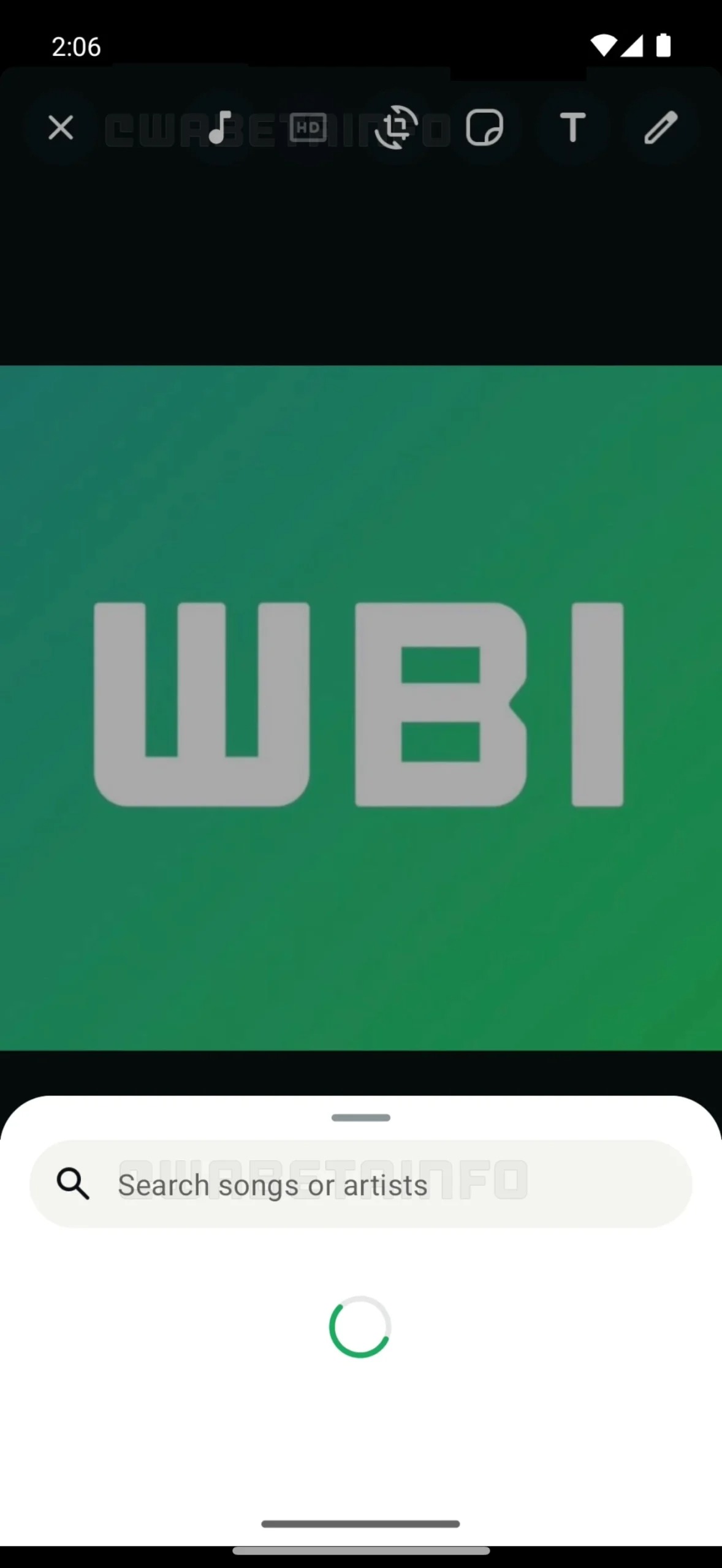 WhatsApp musica aggiornamenti stato